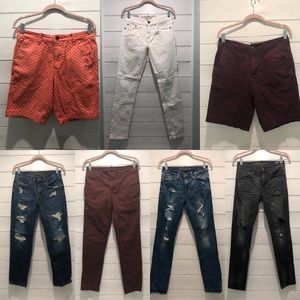 AE, Hollister 28/30 Jeans, Pant, Short bundle!